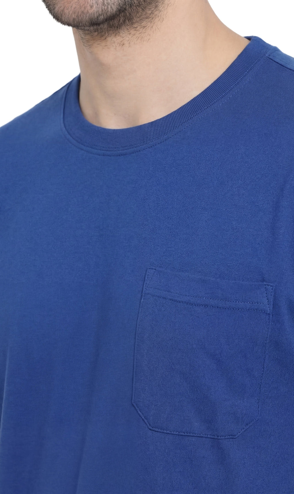 Men's Heavyweight Short Sleeve Crew Neck with Pocket T-Shirt