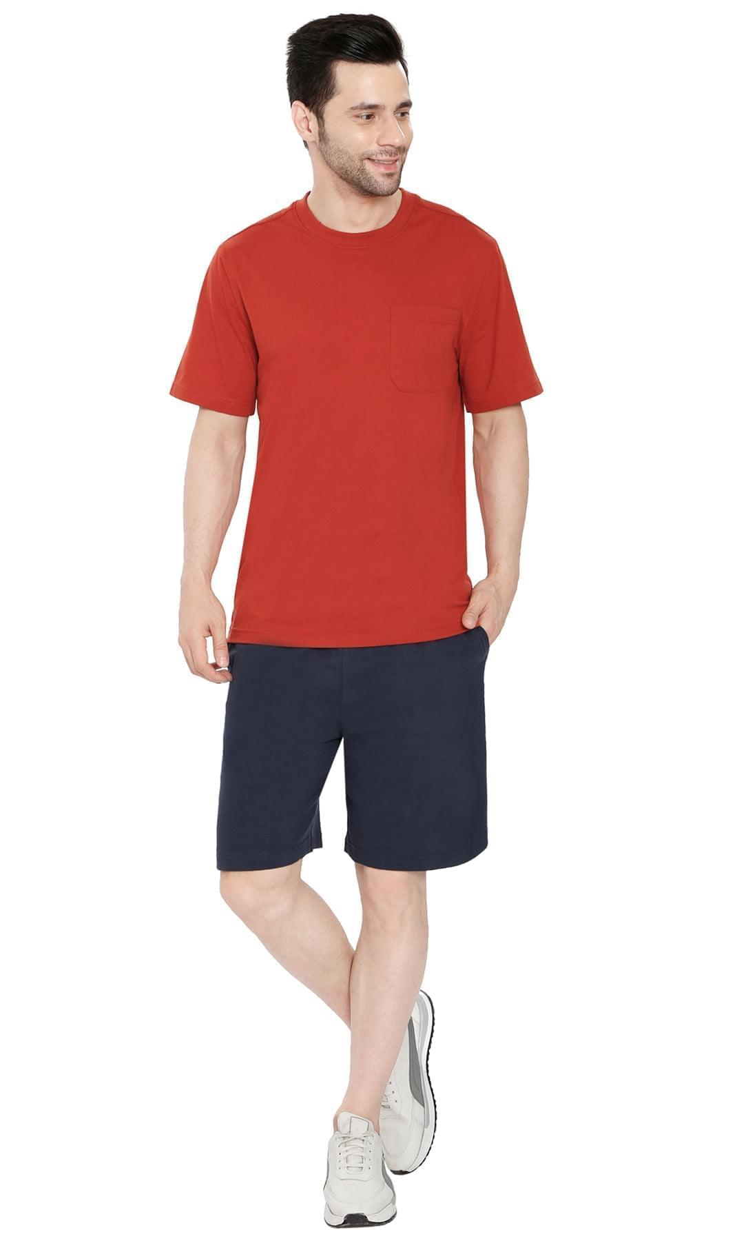 Men's Heavyweight Short Sleeve Crew Neck with Pocket T-Shirt